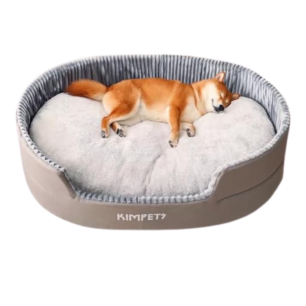 Luxury Coral Fleece Pet Bed