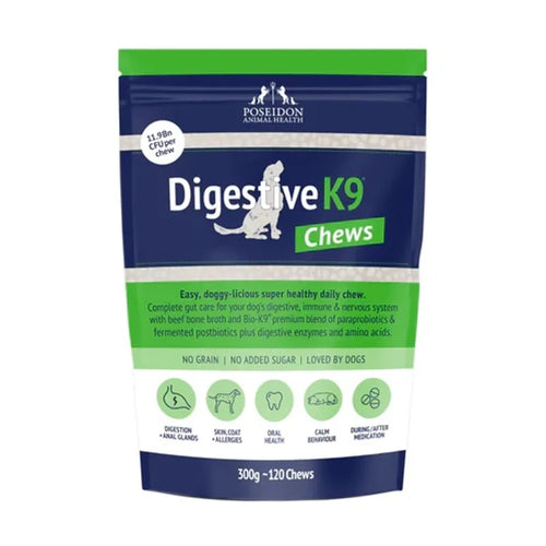 Dog Digestive Chews Bio-K9 300g for dogs