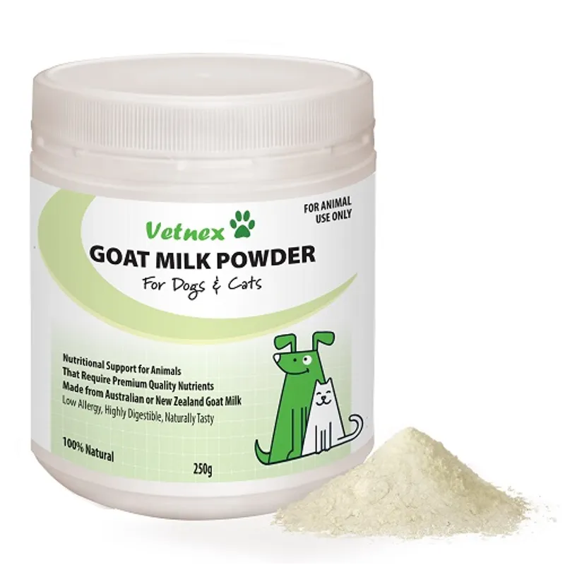 Vetnex Goat Milk Powder For Dogs & Cats 250g