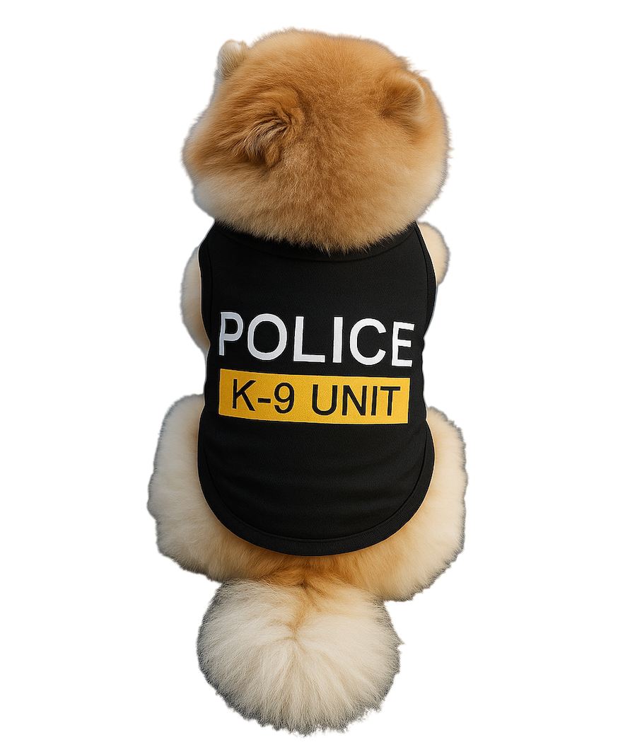 Pet Police Vest Outfit