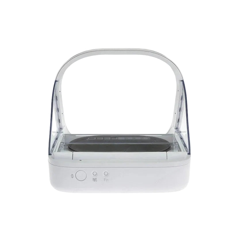 RFID automatic pet feeder shown from the front