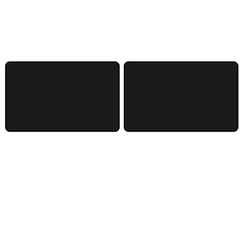 Front window sun shade panel shown flat, 62 cm wide