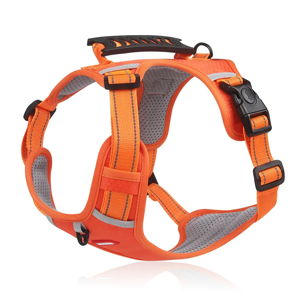 Golden Retriever Harness, Breathable Reflective, view 11