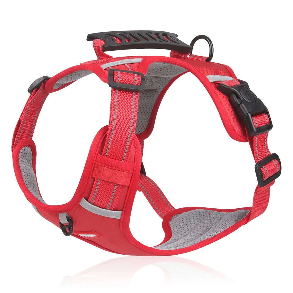Golden Retriever Harness, Breathable Reflective, view 12