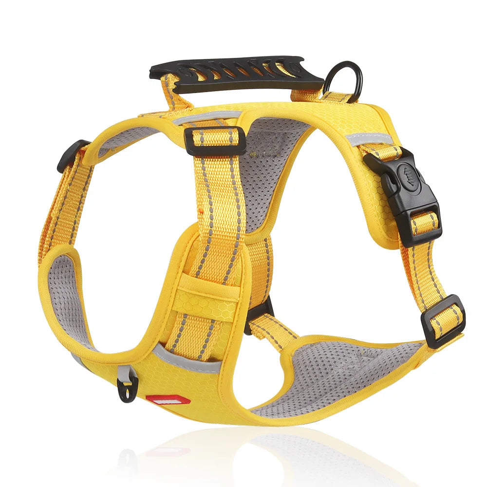 Golden Retriever Harness, Breathable Reflective, view 6