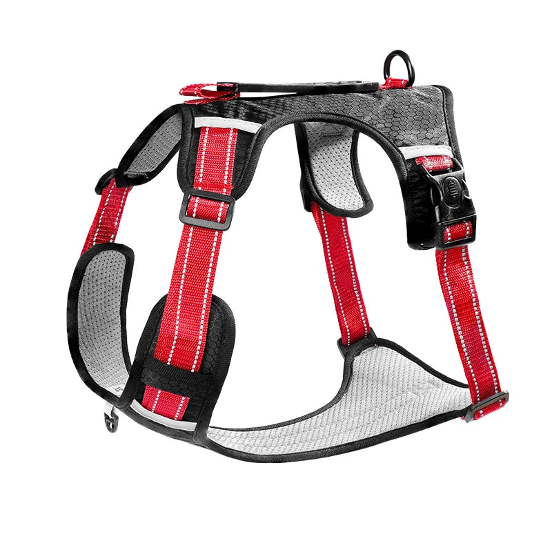Golden Retriever Harness, Breathable Reflective, view 7