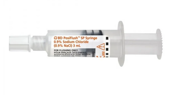 BD PosiFlush Pre Filled Saline Syringe 3ml